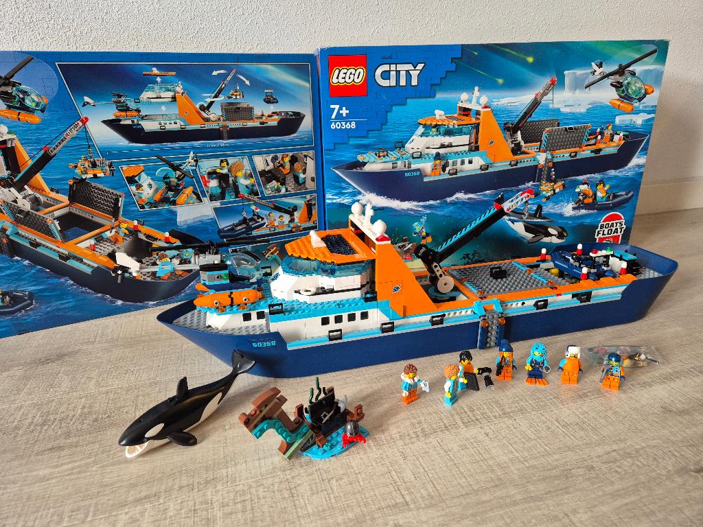 LEGO City poolonderzoeksschip 60368, City, Lego, Ophalen of Verzenden, Zo goed als nieuw