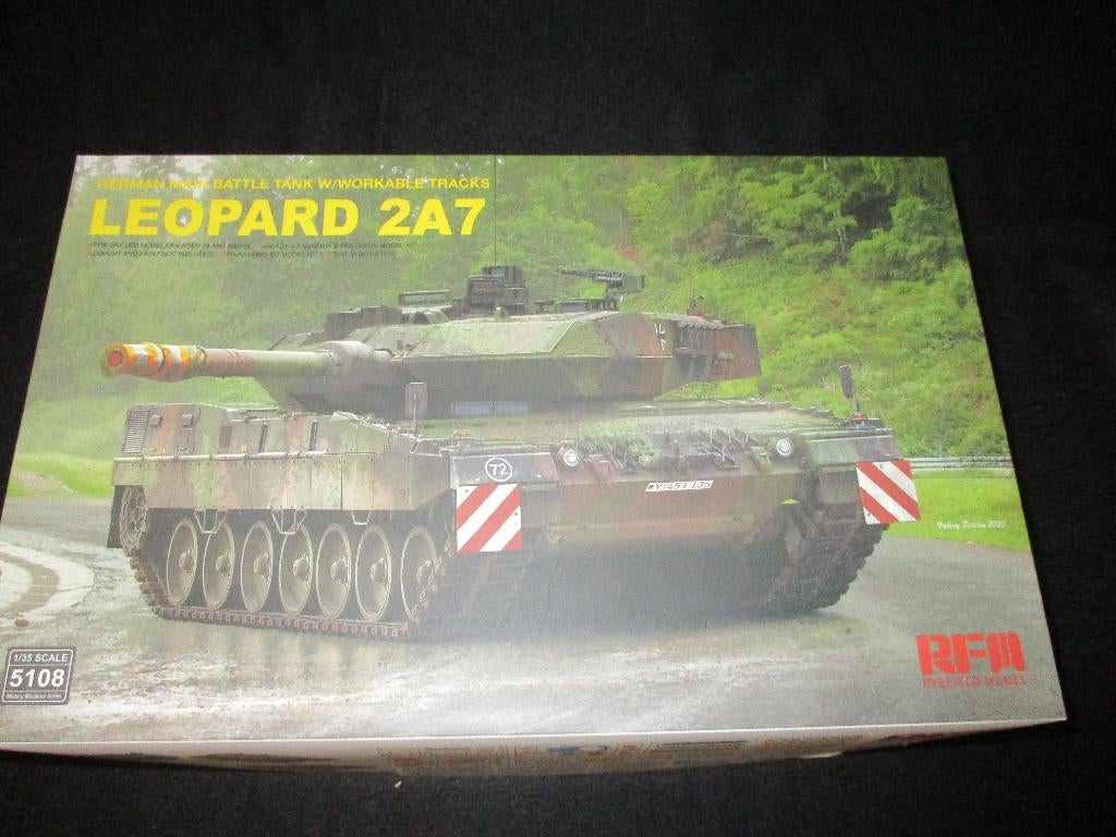 H-64,RFM 1-35,NO,5108,German Leopard 2 A7 Main Battle Tank , Overige merken, 1:32 tot 1:50, Overige typen, Nieuw