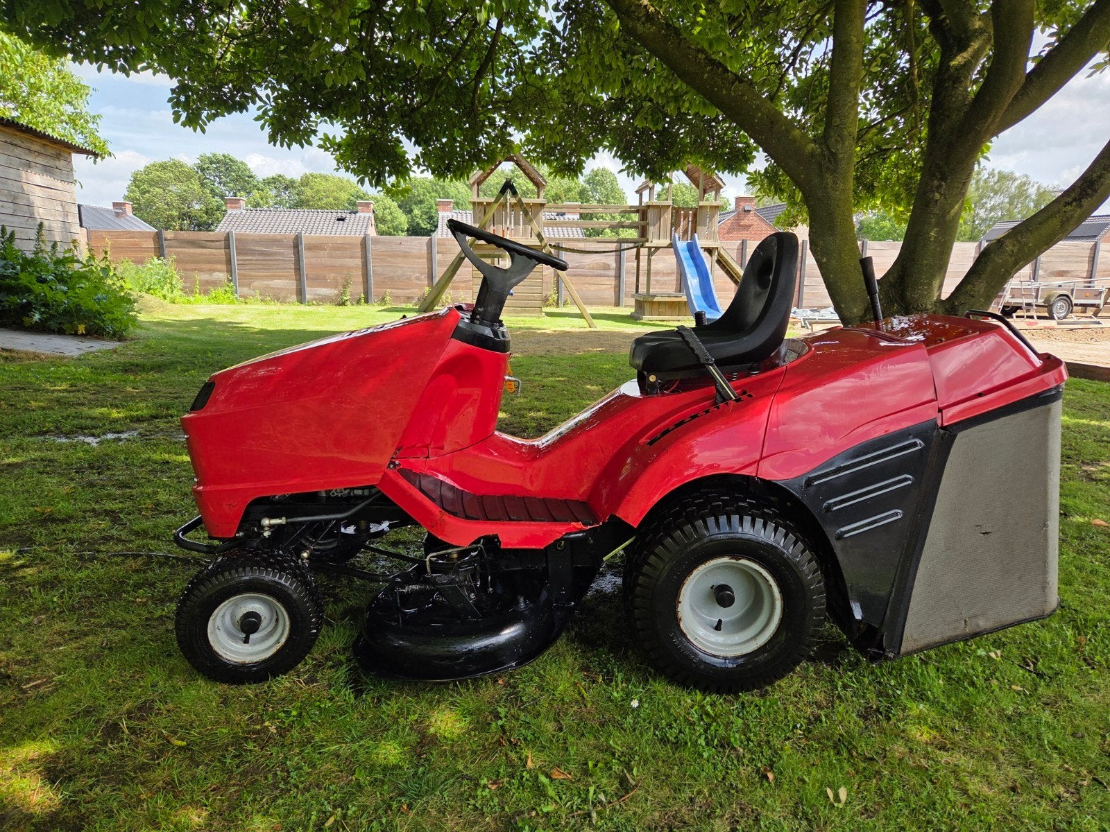 Honda HF2113 H Zitmaaier Hydrostaat, Ophalen, Cirkelmaaier, Honda, Gebruikt