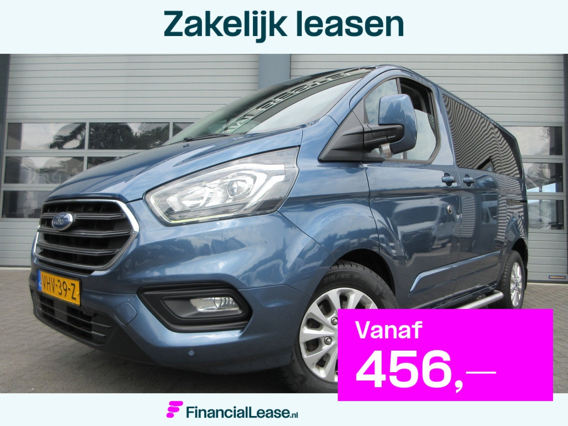 Ford TRANSIT CUSTOM L1H1 130pk Autmaat, DC, dubbel cabine, A, Automaat, 15 km/l, Euro 6, 4 cilinders