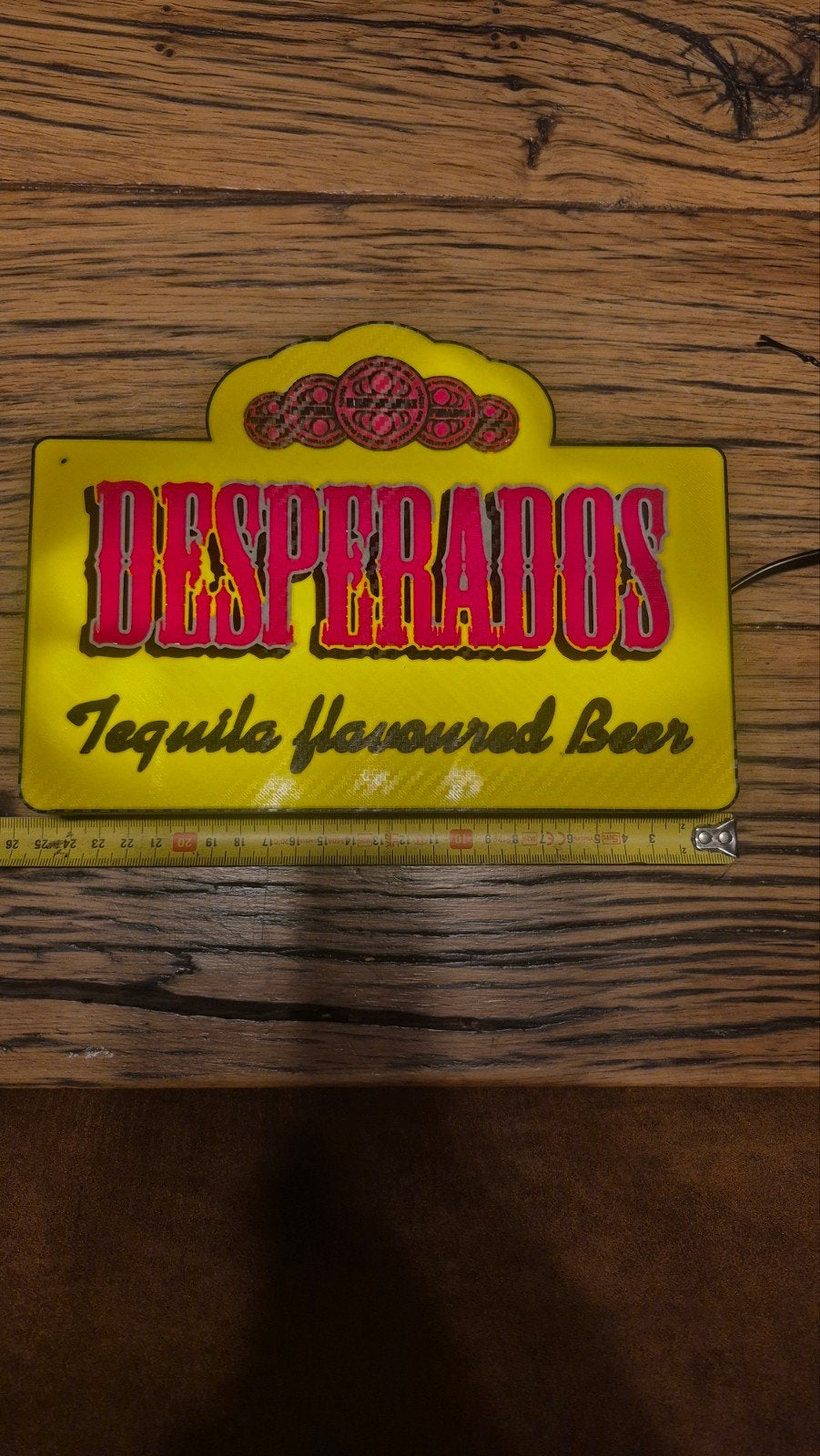 Desperados reclamebord, Ophalen of Verzenden, Nieuw, Reclamebord