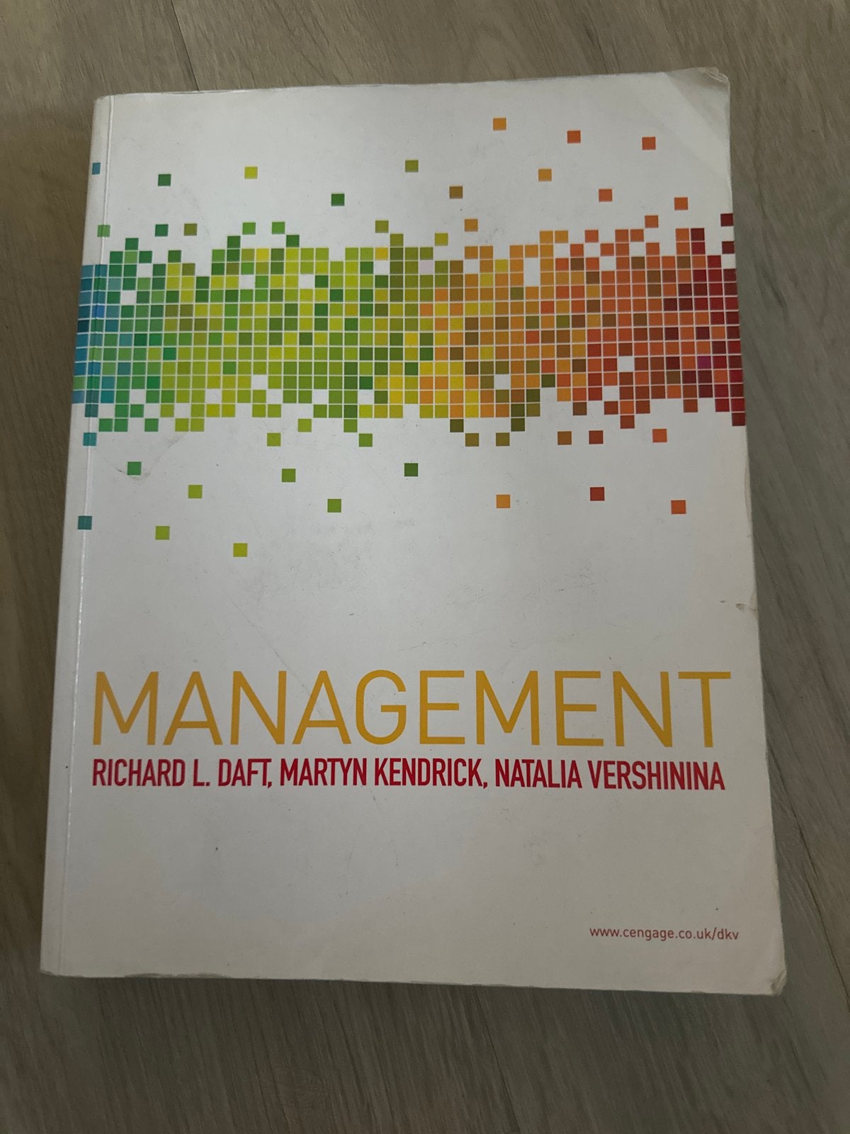 Management - Richard L. Daft, Martyn Kendrick, Natalia Versh, Boeken, Ophalen of Verzenden, Zo goed als nieuw, Management