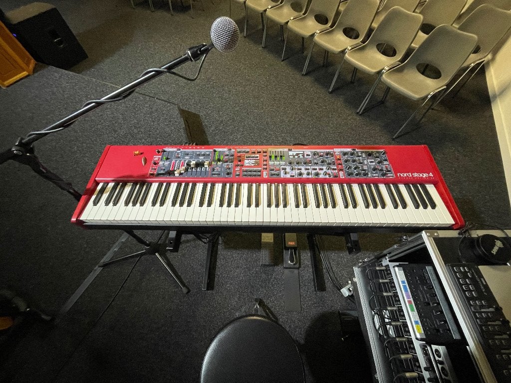 Nord Stage 4 HA88, Muziek en Instrumenten, Gebruikt, 88 toetsen, Aanslaggevoelig, Ophalen