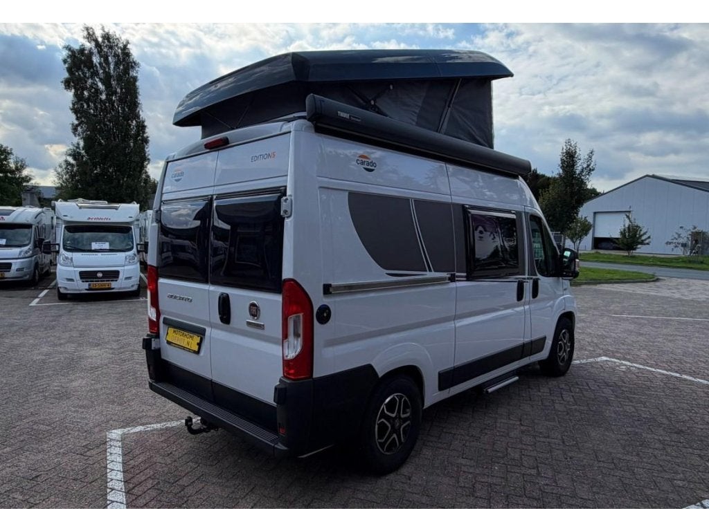 Carado CV 540 Edition 15 NLcamper Hefdak AutT9 25000 km !, Automaat, Buscamper of Camperbus, Fiat, Bedrijf