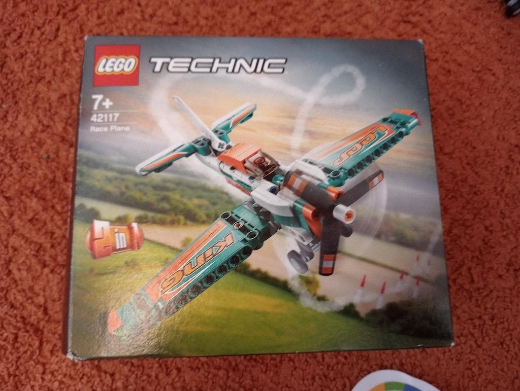 LEGO Technic Racevliegtuig 42117 - Zo goed als nieuw, Compleet, Lego, Ophalen of Verzenden, Zo goed als nieuw