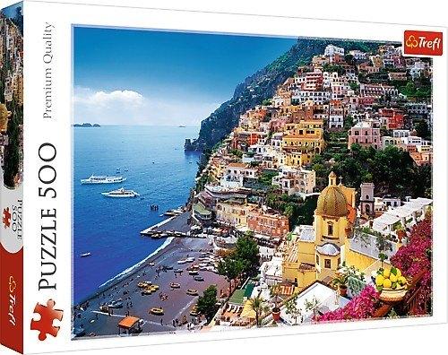 Trefl: Positano Italie 500 stukjes, Ophalen of Verzenden, 500 t/m 1500 stukjes, Nieuw, Legpuzzel