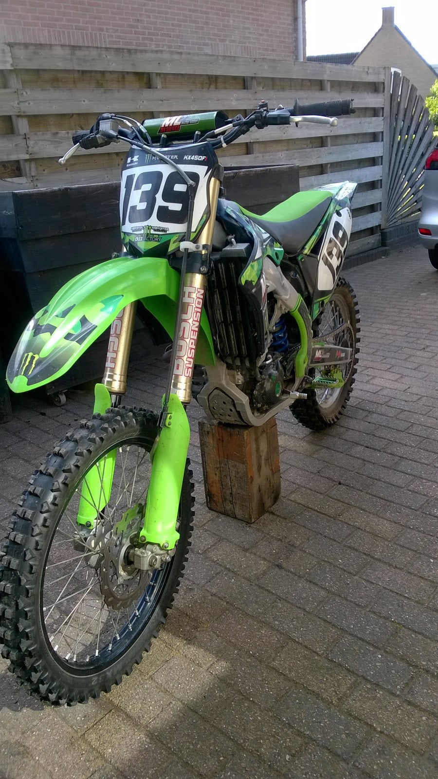 Kawasaki KX450F, 450 cc, Gebruikt, Particulier, Crossmotor