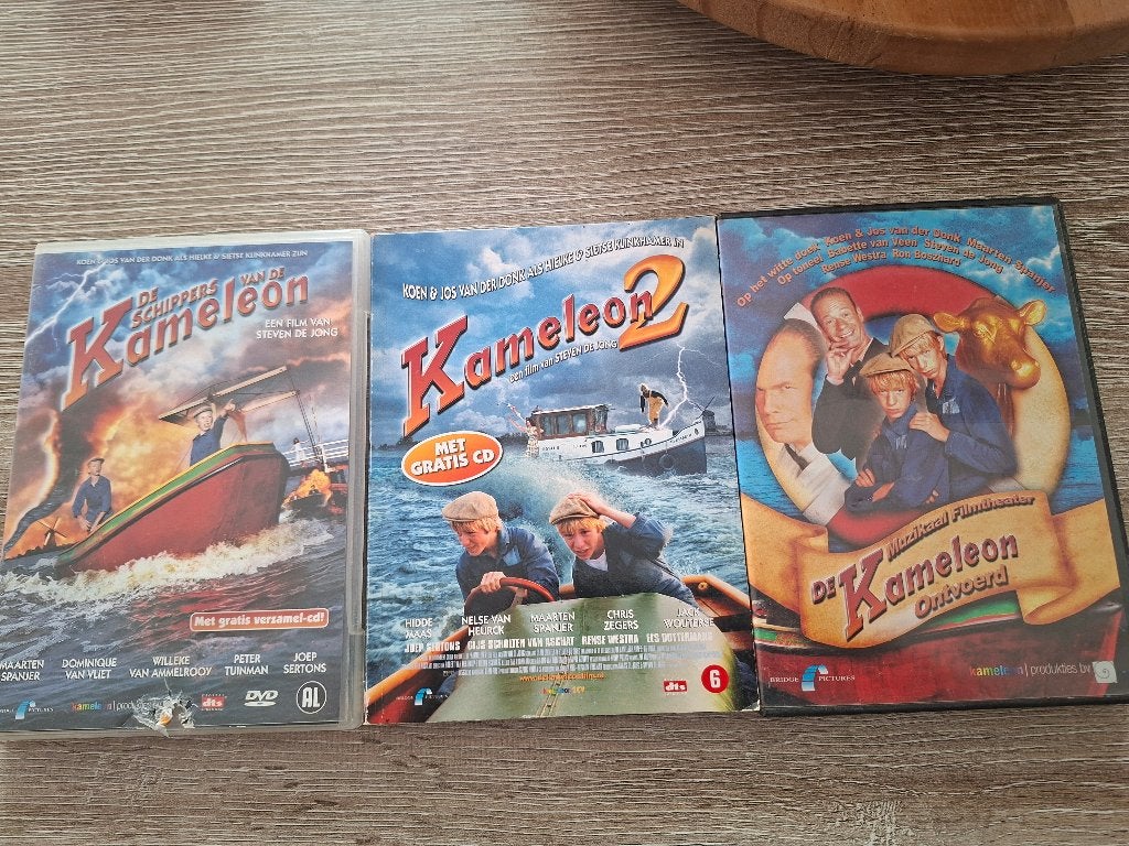 De schippers van de Kameleon DVD's, Seizoen 1, Zo goed als nieuw, Vanaf 6 jaar, Overige genres