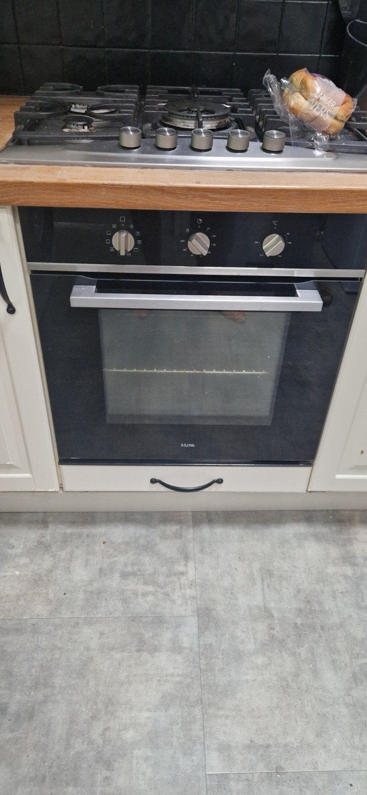 Inbouw oven (Etna), Witgoed en Apparatuur, Ovens, Gebruikt, Hete lucht, 60 cm of meer, Ophalen of Verzenden