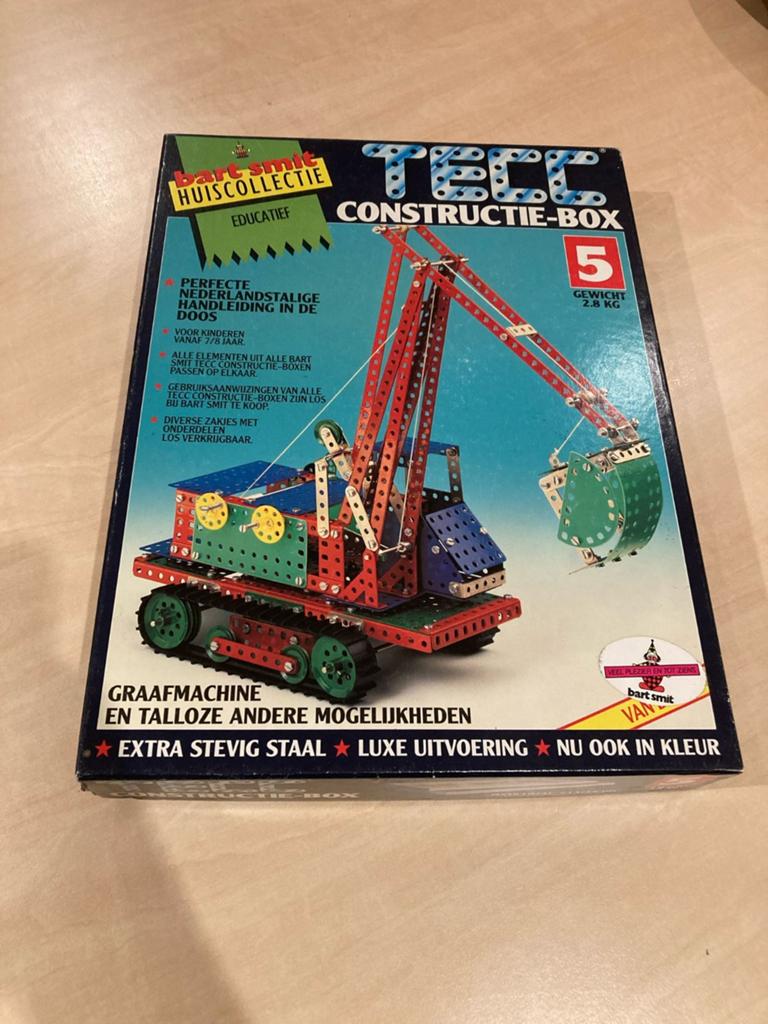 Retro Bart Smit TECC Constructie-Box 5 Graafmachine, Ophalen of Verzenden, Gebruikt, Overige merken