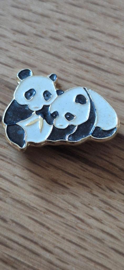 Broches van Panda beren, Ophalen of Verzenden, Zo goed als nieuw, Overige materialen, Overige merken
