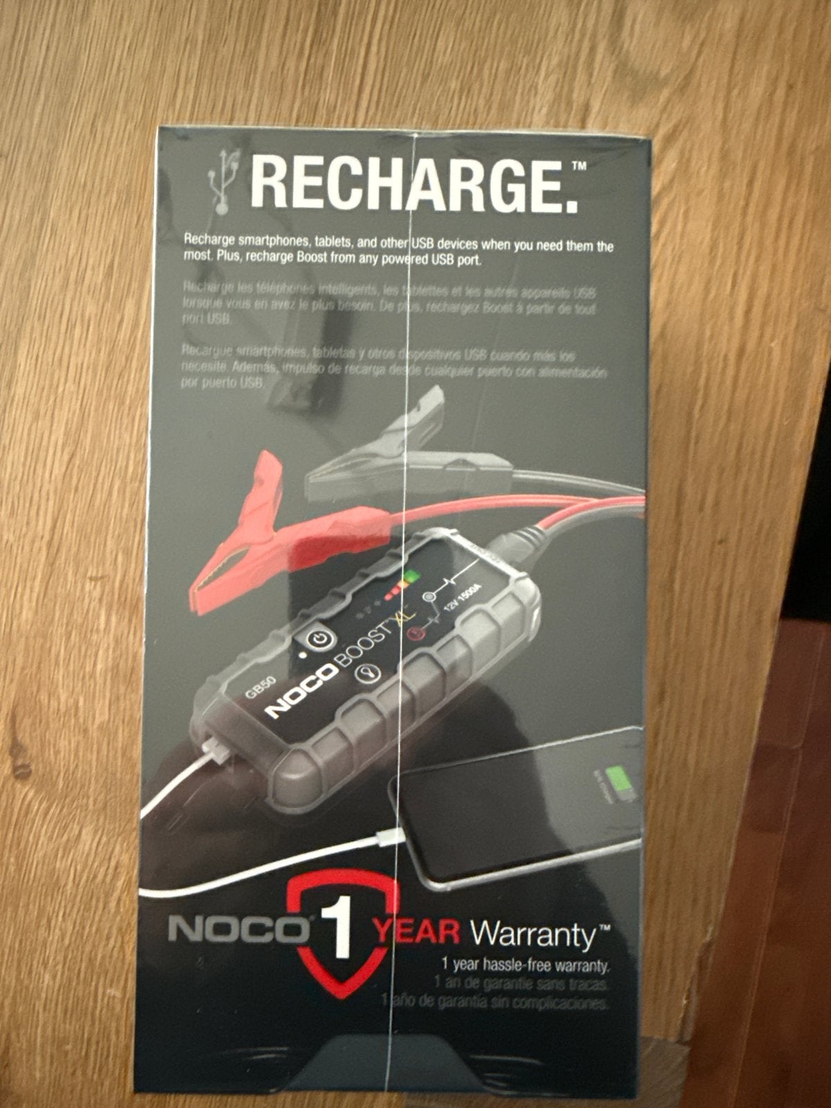 NOCO Boost XL GB50 Jumpstarter en Powerbank, Auto diversen, Ophalen of Verzenden, Nieuw