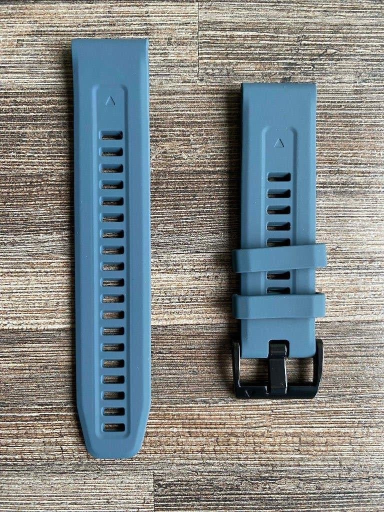 25018 Polsband Quickfit Garmin 22 of 26mm, nieuw, Blauw, Garmin, Nieuw, Ophalen of Verzenden