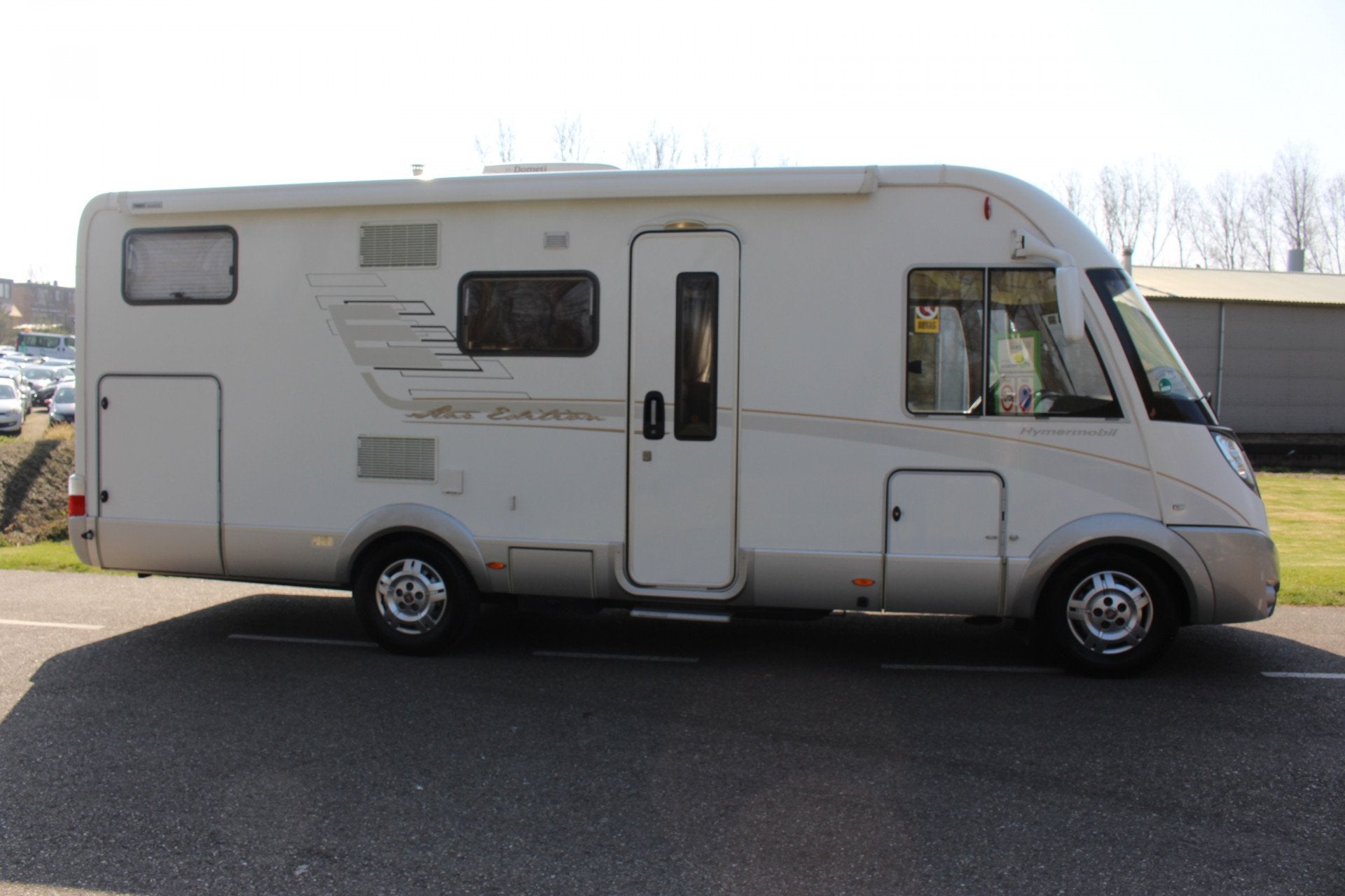 Hymer B 674 SL 130kw 177 Pk 6 Pers. 2012 Camera Autom. stemp, 7 tot 8 meter, Bedrijf, Elektrische ramen, Hymer