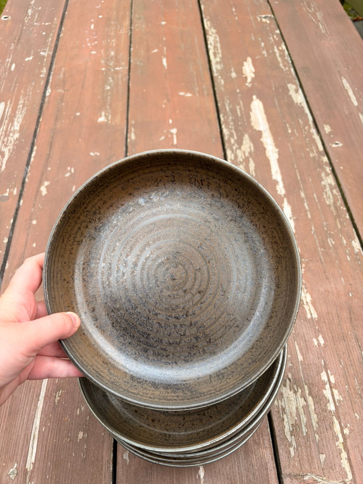 HKliving Chef Ceramics borden – set van 6, Ophalen, Keramiek, Zo goed als nieuw, Bord(en)