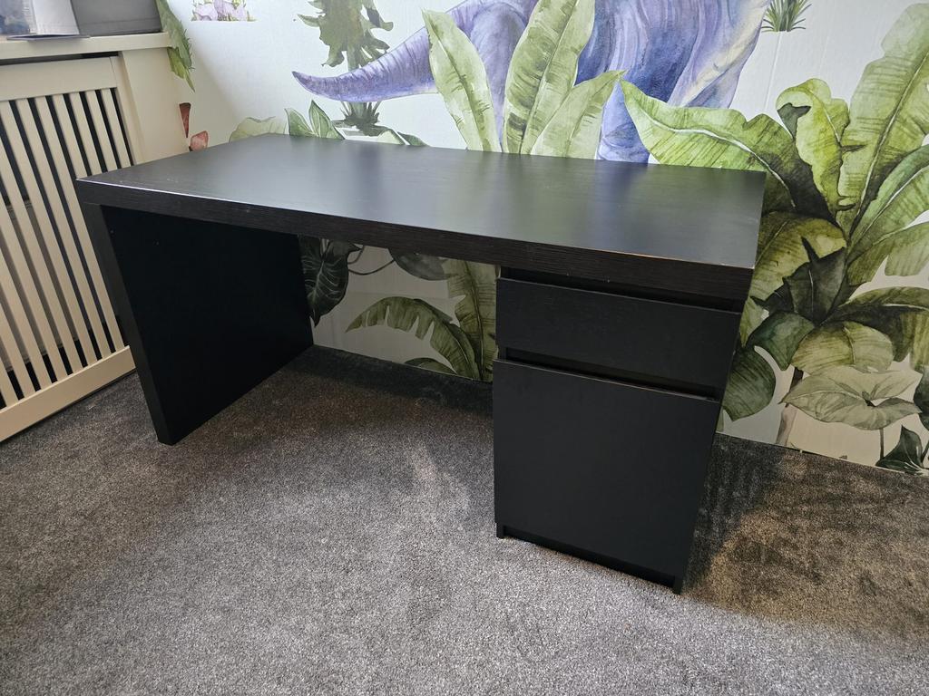 Ikea malm bureau, Huis en Inrichting, Bureaus, Ophalen, Gebruikt, IKEA, Overige materialen