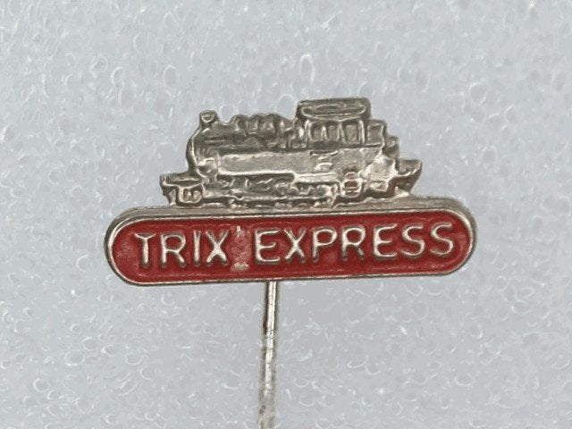 SP2210 Speldje Trix Express rood, Verzamelen, Speldjes, Pins en Buttons, Ophalen of Verzenden, Gebruikt, Overige onderwerpen