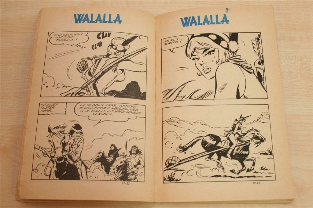Walalla [1971] — Erotische Strip van Tekenaar Joop Duvekot, Eén stripboek, Ophalen of Verzenden, Gelezen