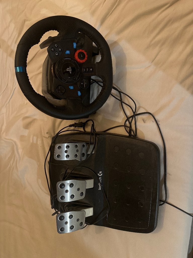 Logitech race stuur, Ophalen, Zo goed als nieuw, Stuur of Pedalen, PlayStation 3