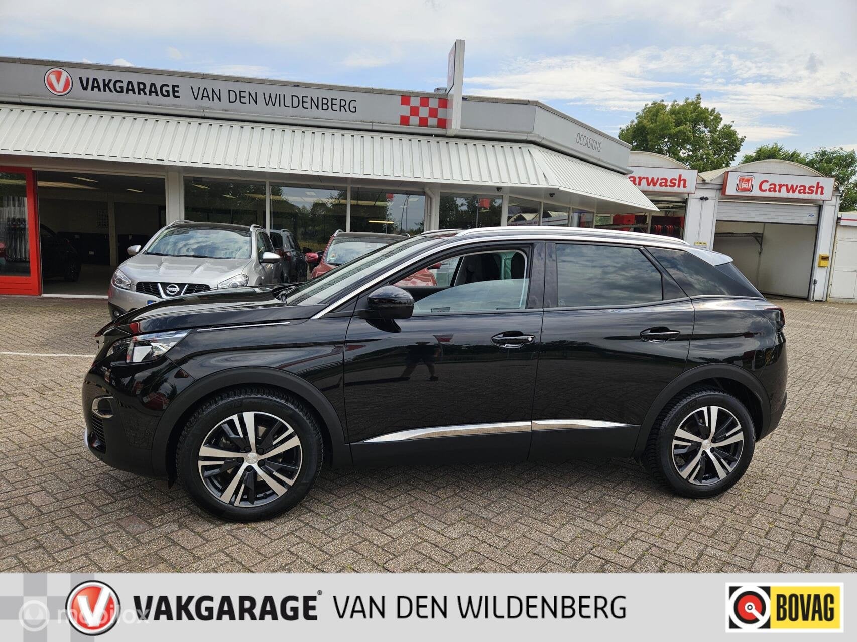 Peugeot 3008 1.2 PureTech Crossway, Auto's, Gebruikt, 1199 cc, Zwart, 690 kg