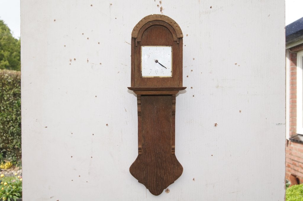 Wandklokje ( Klein, Antiek en Kunst, Antiek | Klokken, Ophalen of Verzenden