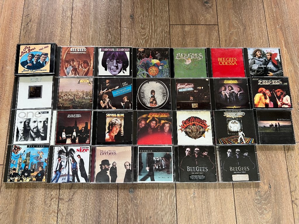 Bee Gees complete collectie: 195x CD, Vinyl, DVD, posters, Inclusief boekje, Ophalen of Verzenden, Zo goed als nieuw, Overige formaten