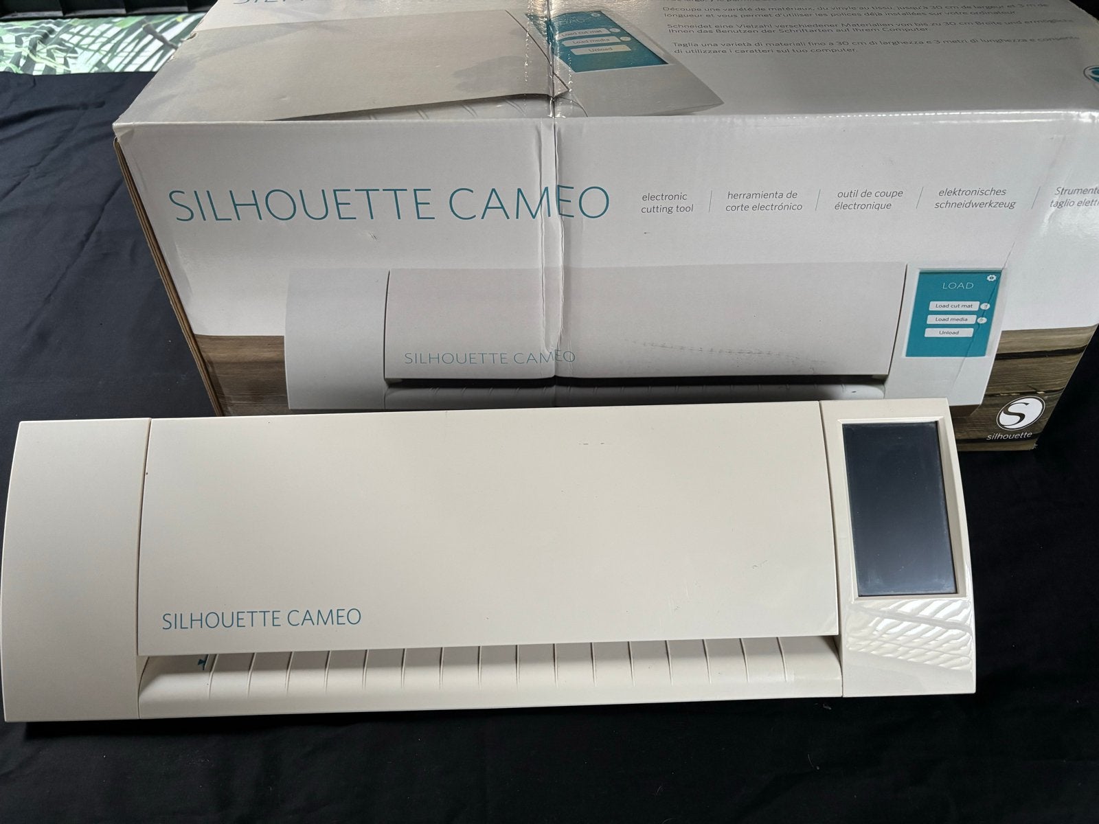Silhouette Cameo 2 Snijplotter -, Hobby en Vrije tijd, Knutselen, Gebruikt, Machine, Elektrisch, Silhouette, Kunststof, Wit, Ophalen of Verzenden