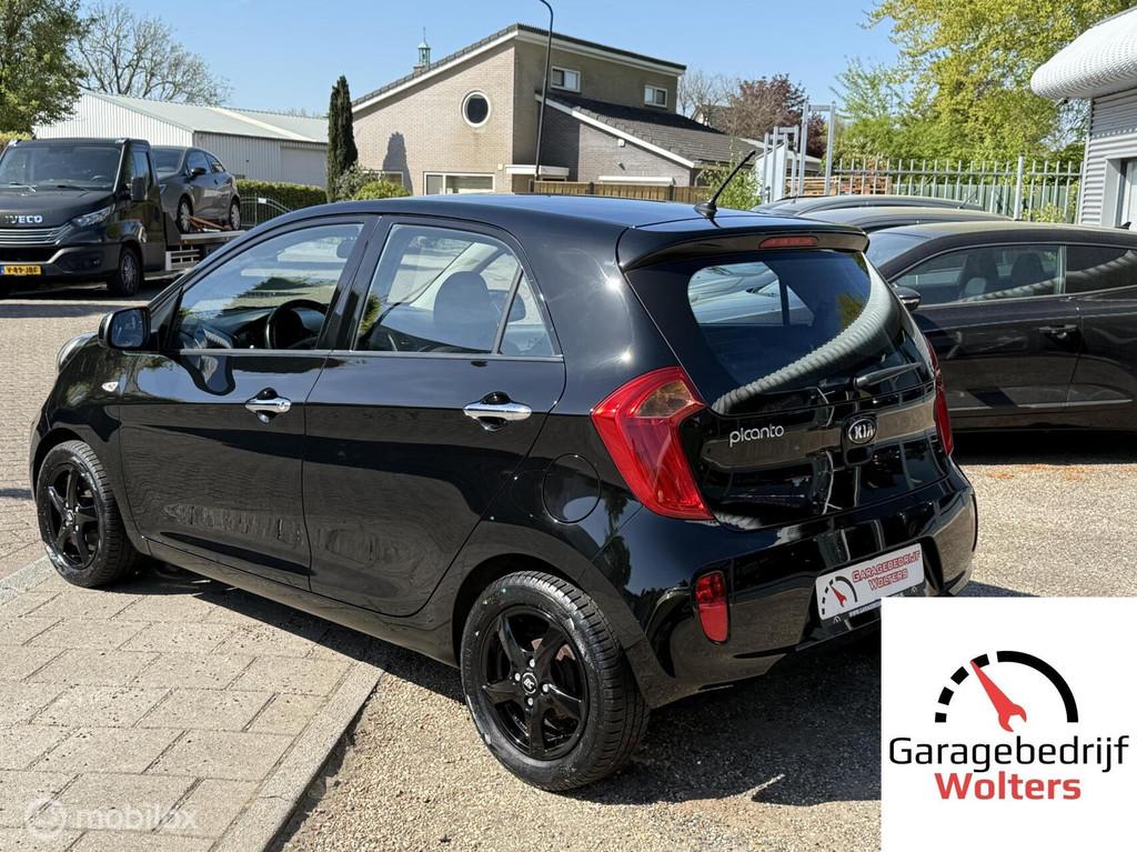 Kia Picanto 1.0 CVVT ComfortLine AIRCO 5DRS ELEC.PAKKET, Voorwielaandrijving, Stof, Gebruikt, Zwart