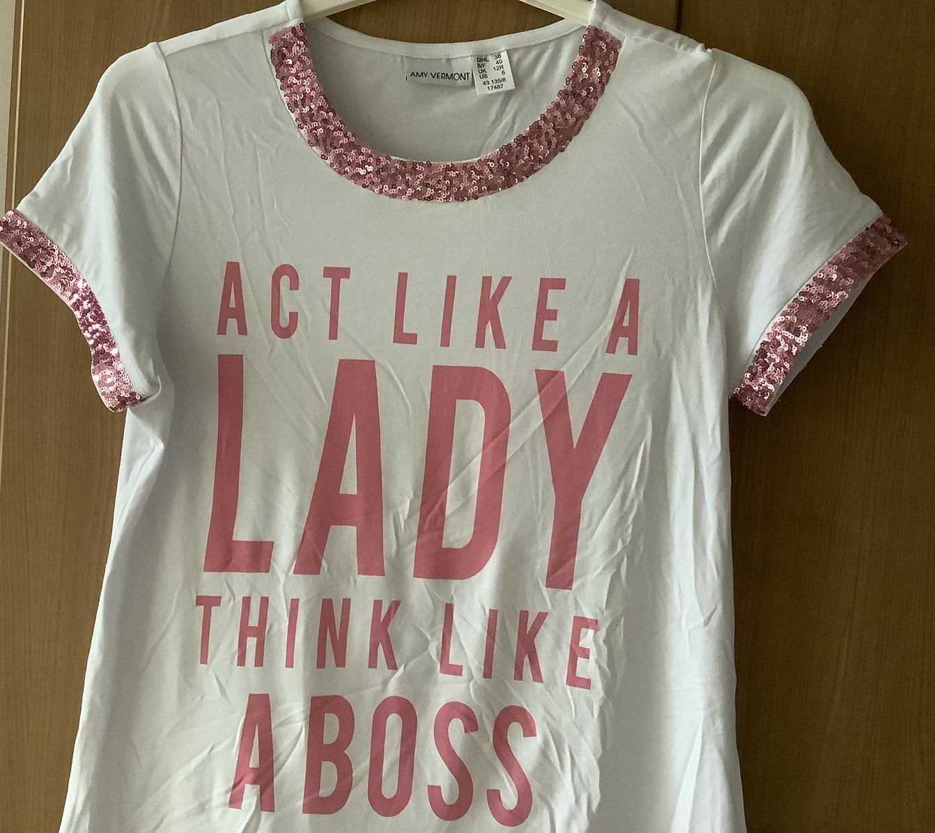 Shirt mt 38.       Amy.   Vermont,, Maat 38/40 (M), Verzenden, Wit, Nieuw