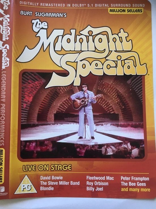 DVD THE MIDNIGHT SPECIAL MILLION SELLERS FLEETWOOD MAC BOWIE, Alle leeftijden, Verzenden, Zo goed als nieuw, Concert