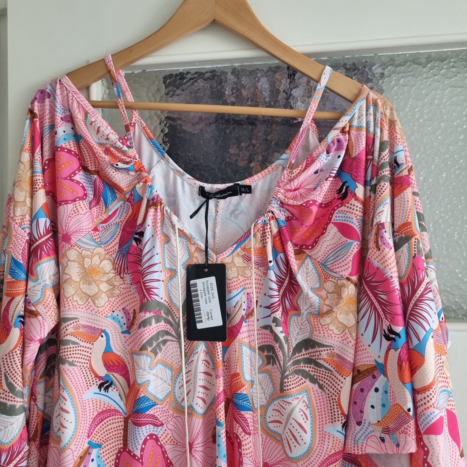 Nieuwe Ibiza Jurk Maat 48/52 New collection, Ophalen of Verzenden, Nieuw, Meerkleurig