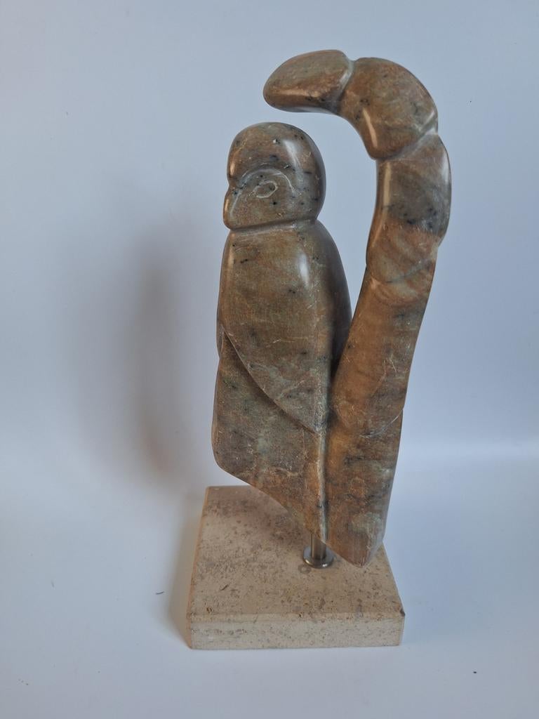 Mooi beeld een uil van speksteen
25 x 12 x 6 cm
1700 gram, Verzamelen, Beelden en Beeldjes, Ophalen of Verzenden, Zo goed als nieuw