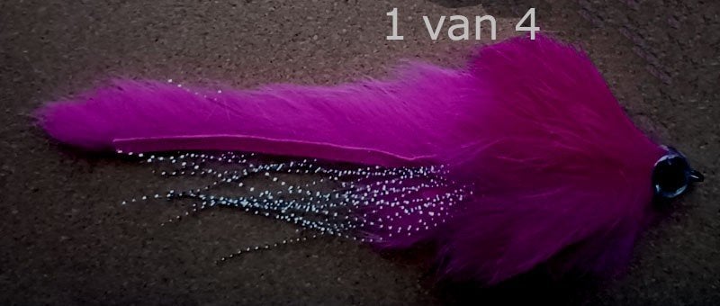 Set L 8 van 4 stuks Light / Ultra Light Baars/Snoekstreamers, Ophalen, Nieuw, Complete set