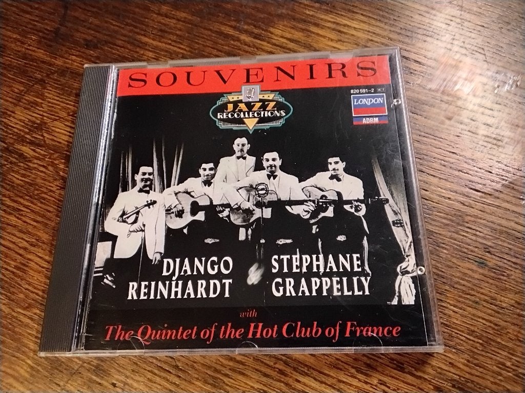 Django Reinhardt/ The Hot Club Of France Souvenirs  CD  UK  , Cd's en Dvd's, Cd's | Jazz en Blues, Ophalen of Verzenden, Zo goed als nieuw