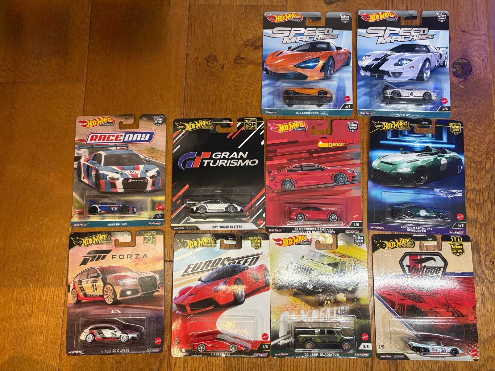 Hot Wheels Premium Diverse, Hobby en Vrije tijd, Ophalen of Verzenden, Zo goed als nieuw, Auto