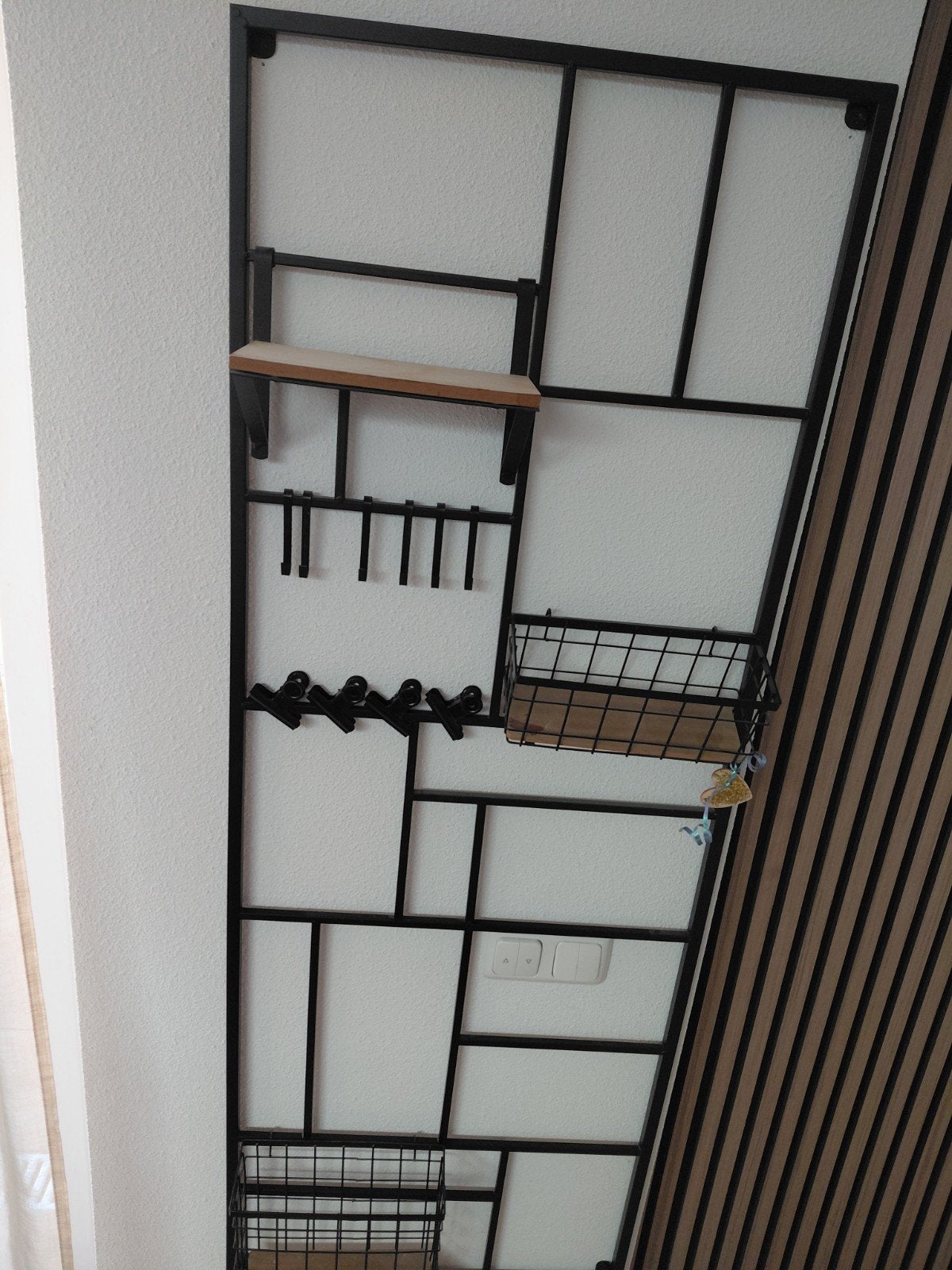 Wandrek XXL met clips - 150x55, Huis en Inrichting, Ophalen, Gebruikt, Overige typen