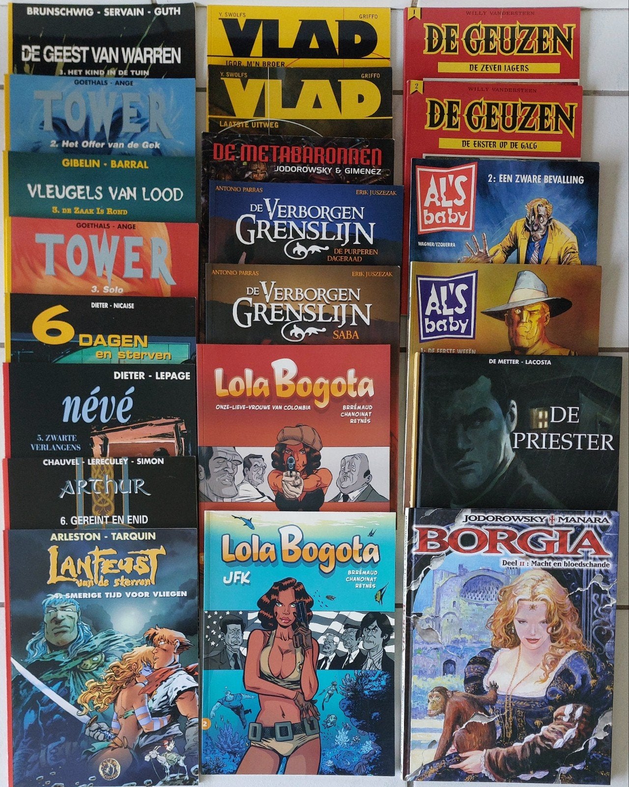 Strips Collectie Vinci Collectie500 Vlad Arboris enz

Strips, Meerdere stripboeken, Ophalen of Verzenden, Zo goed als nieuw
