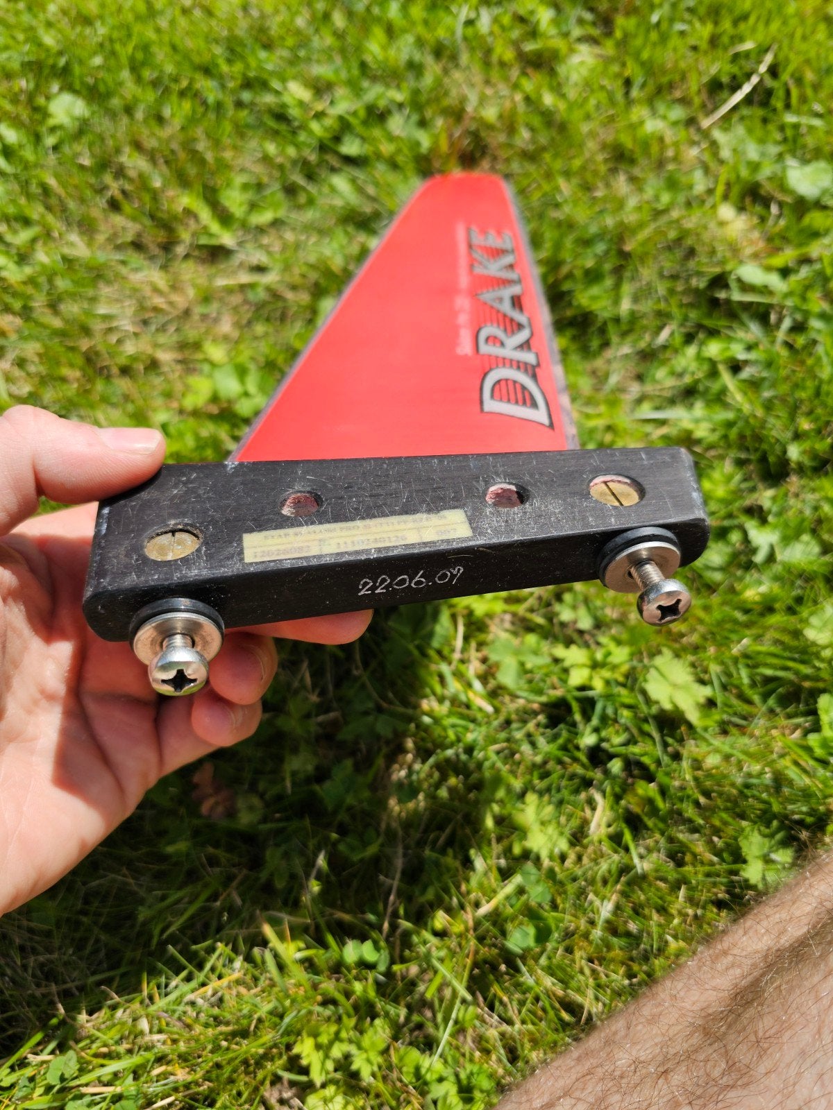 Drake Slalom Pro 320 vin, Ophalen of Verzenden, Gebruikt, Overige merken, Vin