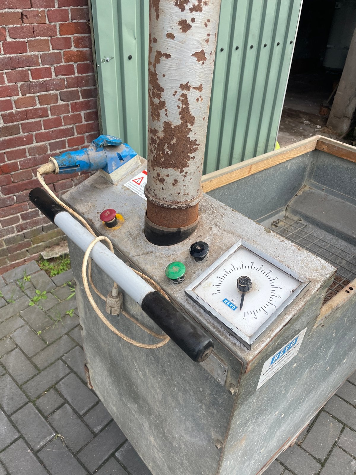 Voerwagen in goede staat - ideaal voor pellets of voer, Ophalen