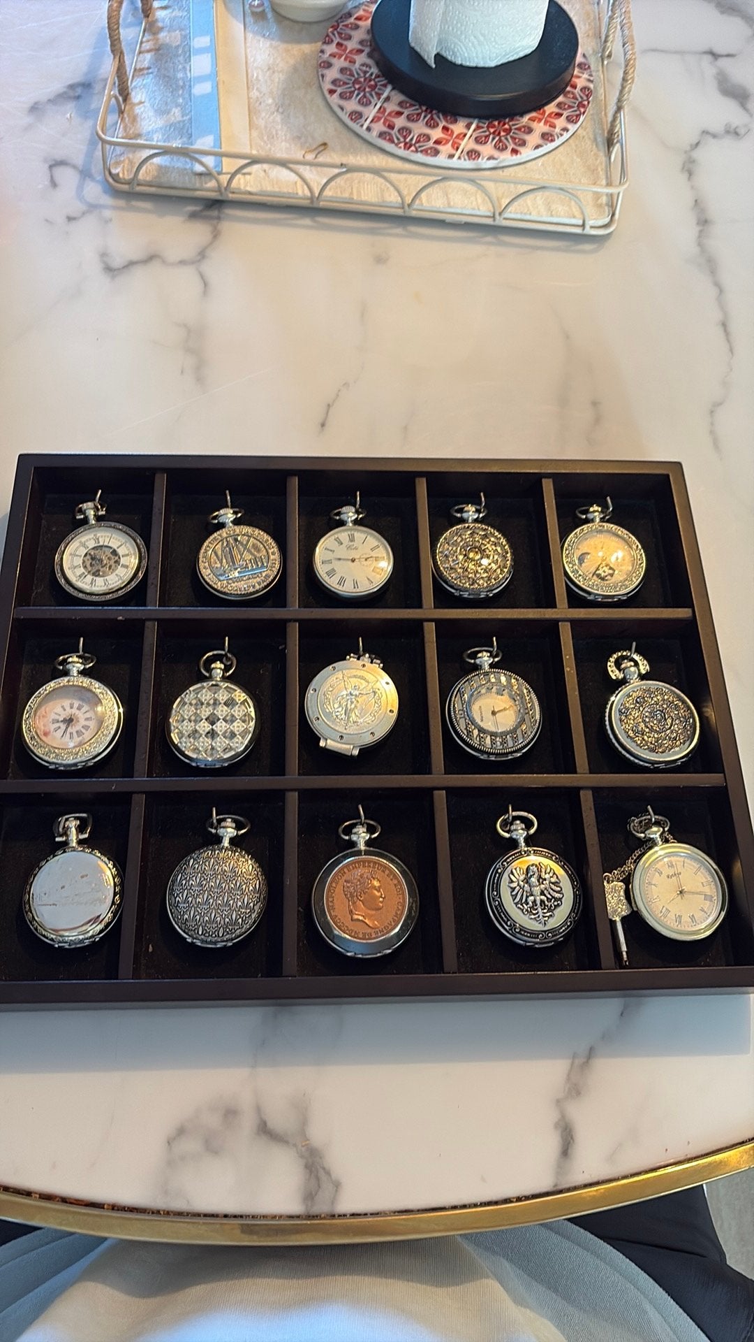 Partij zakhorloges, Sieraden, Tassen en Uiterlijk, Overige merken, Overige materialen, Zakhorloge, Ophalen of Verzenden