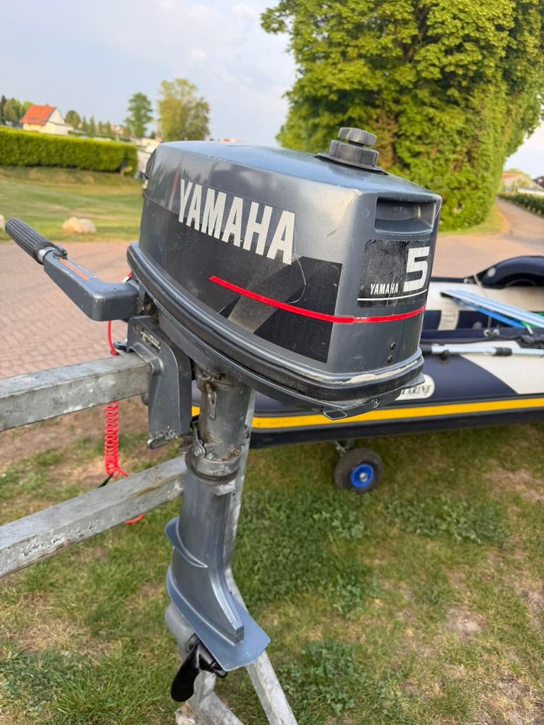 Yamaha 5pk 2takt loopt als een zonnetje koopje € 250,-, Watersport en Boten, Buiten- en Binnenboordmotoren, Ophalen, Zo goed als nieuw