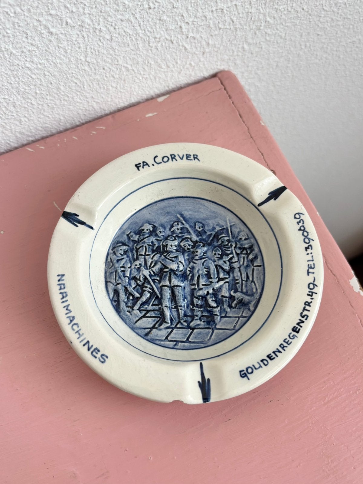 Vintage Asbak Amsterdam, Ophalen of Verzenden