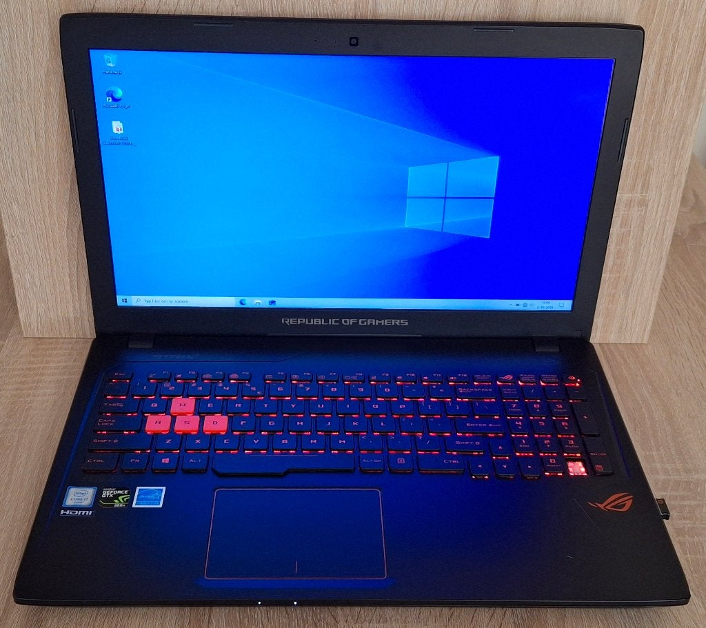 Asus ROG GL553VW Gaming Laptop, Computers en Software, Ophalen, Met videokaart, 2 tot 3 Ghz, 8 GB
