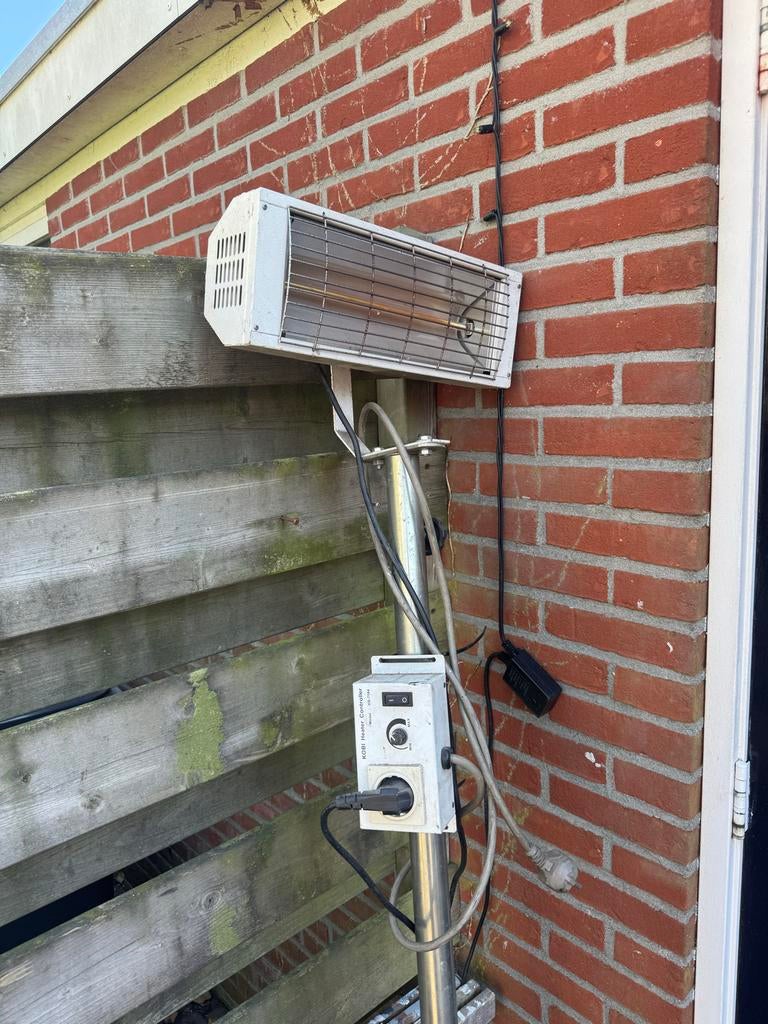 Kobi Heater 2000W met driepoot en thermostaat, Ophalen of Verzenden, Gebruikt, Elektrisch, Vloer