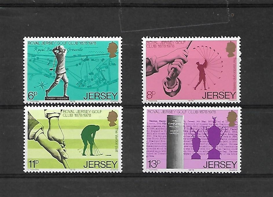 Jersey  Michel nr. 173-76  Postfris, Ophalen, Postfris