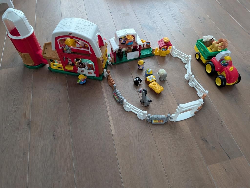 Fisher-Price Little People Boerderij Speelset, Ophalen of Verzenden, Zo goed als nieuw