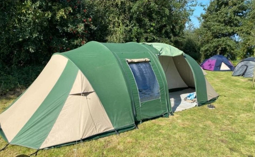 Bax Falco Steenarend 6 person tent, Caravans en Kamperen, Ophalen, Gebruikt, Meer dan 6
