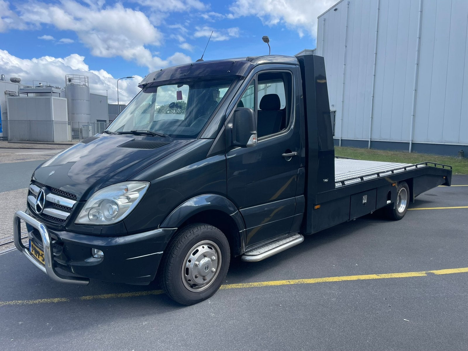 Mercedes Oprijwagen 519 3.0 Cdi V6 Aut 1240 KG Laadvermogen, Auto's, Automaat, Euro 5, Stof, Zwart
