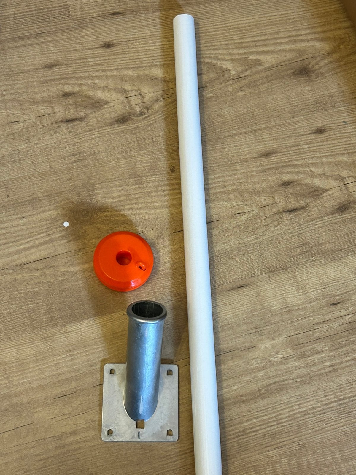 Vlaggenstok 2m incl aluminium houder, Diversen, Ophalen, Nieuw