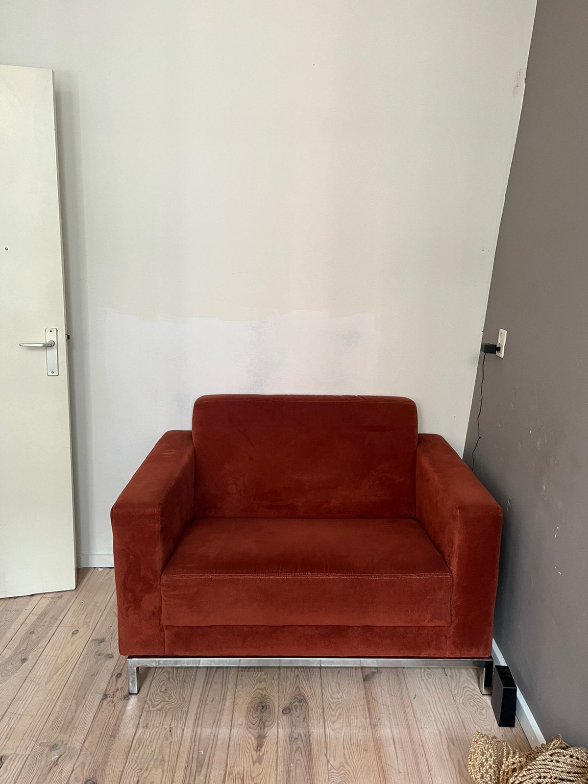 Montel loveseat bankje, Ophalen, Tweepersoons, 75 tot 100 cm, Zo goed als nieuw